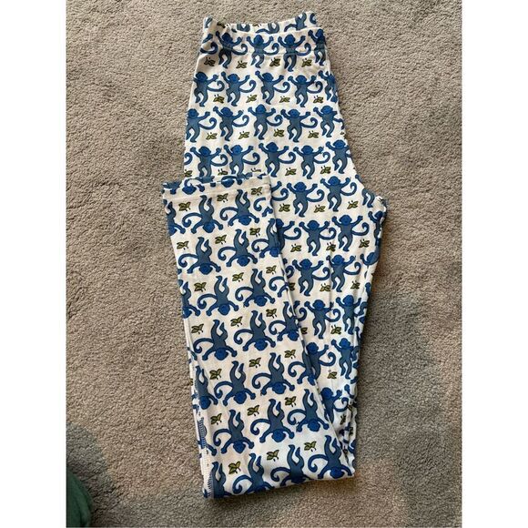 NWOT Roller Rabbit The Original monkey pajama bottoms, XS $78 A39 - Picture 2 of 6